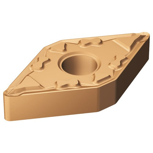 Sandvik Coromant FF87DNMG43671 DNMG 432 MF 1125, 0.032 Corner Radius, 0.187 Thick, 1/2 Inscribed Circle, TiAlN, Turning Indexable Insert
