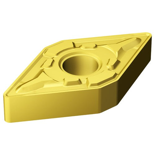 Sandvik Coromant FF87DNMG73636 DNMG 433 MRR 2025, 0.047 Corner Radius, 0.187 Thick, 1/2 Inscribed Circle, TiCN|Al2O3|TiN, Turning Indexable Insert