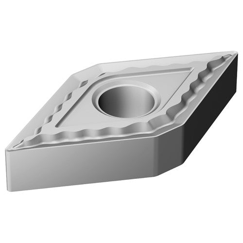 Sandvik Coromant FF87DNMG68714 DNMG 432 QM H13A, 0.032 Corner Radius, 0.187 Thick, 1/2 Inscribed Circle, Uncoated, Turning Indexable Insert