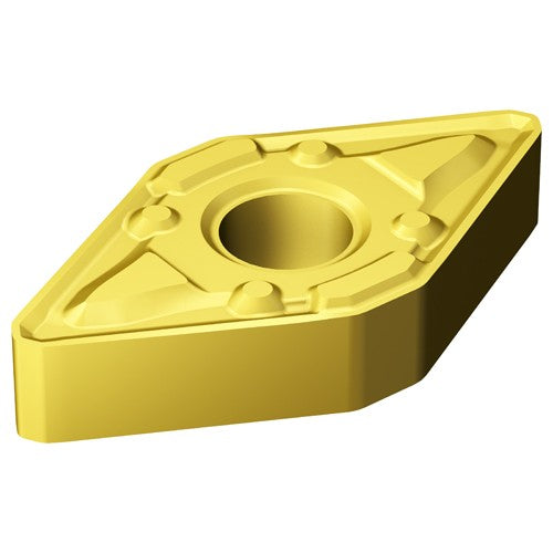 Sandvik Coromant FF87DNMX43691 DNMX 432 WMX 2015, 0.032 Corner Radius, 0.187 Thick, 1/2 Inscribed Circle, TiCN|Al2O3|TiN, Turning Indexable Insert
