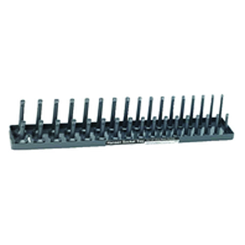 Hansen Global RX801202 Metric Sized Socket Tray - 1/2" Drive - Gray