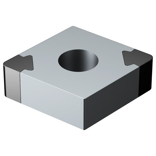 Sandvik Coromant FF87CNGA24722 CNGA 432 S0 6050, 0.032 Corner Radius, 0.187 Thick, 1/2 Inscribed Circle, TiN, Turning Indexable Insert