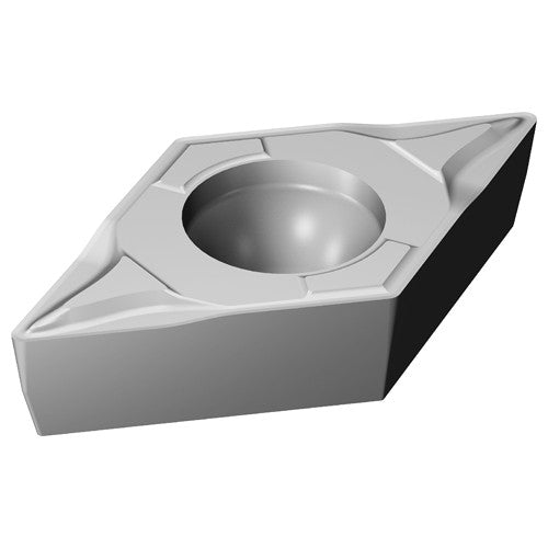 Sandvik Coromant FF87DCMT10661 DCMT 2151 KF H13A, 0.016 Corner Radius, 0.094 Thick, 1/4 Inscribed Circle, Uncoated, Turning Indexable Insert