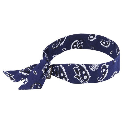 Ergodyne LF656700N 6700 Bandana/Headband Navy Western