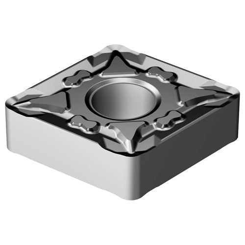 Sandvik Coromant FF87CNMG33081 CNMG 431 MF 1105, 0.016 Corner Radius, 0.187 Thick, 1/2 Inscribed Circle, TiAlN, Turning Indexable Insert
