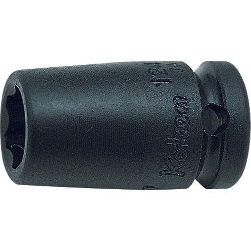 Ko-ken 12410M-12 1/4 Sq. Dr. Socket  12mm Surface Length 23mm