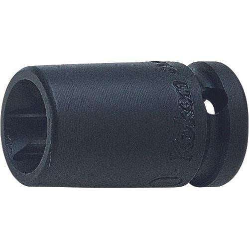 Ko-ken 12425-E6 1/4 Sq. Dr. Socket TORX E6  Length 23mm