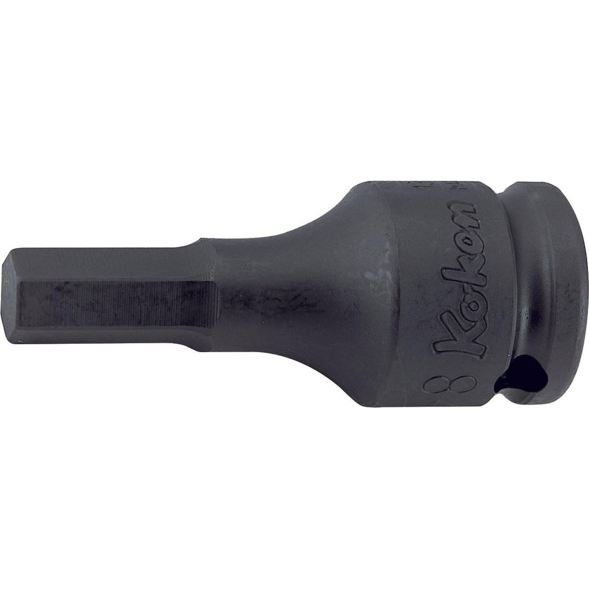 Ko-ken 13012M.52-6 3/8 Sq. Dr. Bit Socket  6mm Hex Length 52mm