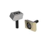 JERGENS CLAMP KIT, KNIFE,STEEL,1/4-20, 6 CLMP W/SCREWS - 13221