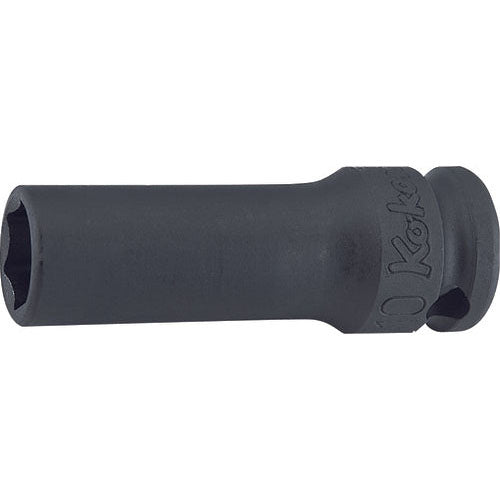 Ko-ken 13301X-16 3/8 Sq. Dr. Socket  16mm 6 point Length 50mm Thin walled