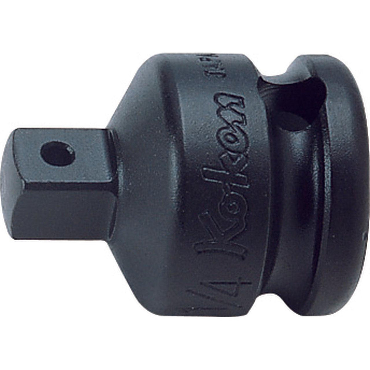 Ko-ken 13322A-B 3/8 Sq. Dr. Adaptor  1/4 Square Length 27mm Ball type