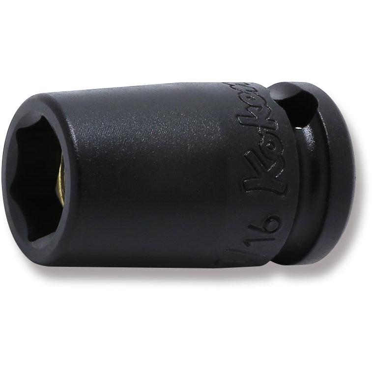 Ko-ken 13400AG-7/16 3/8 Sq. Dr. Socket  7/16 6 point Length 32mm Magnet