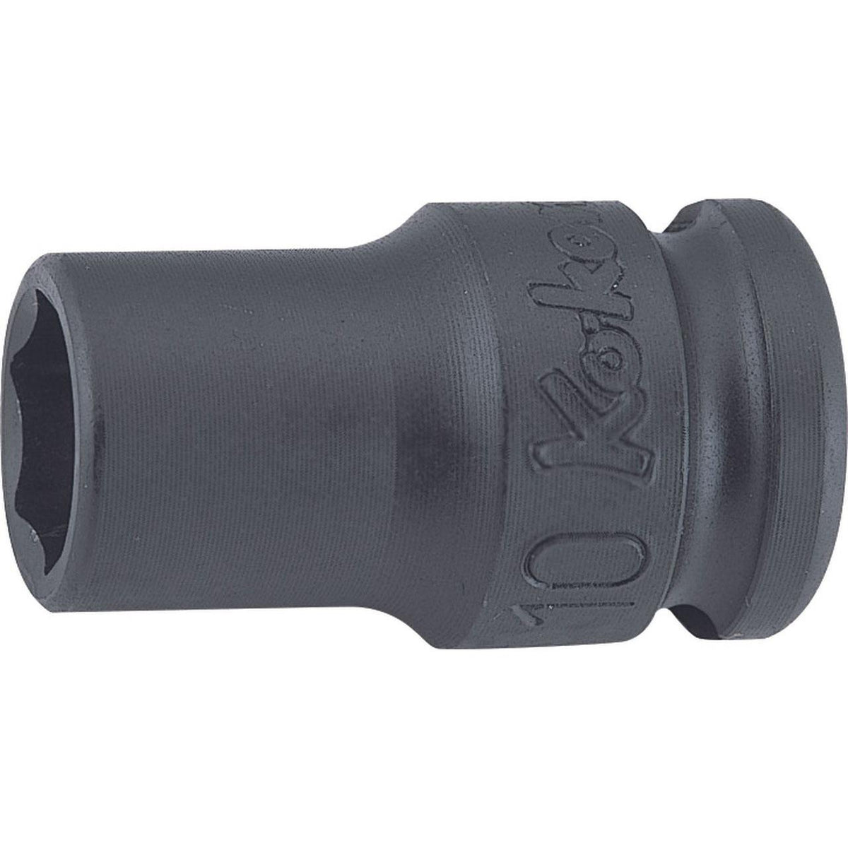Ko-ken 13401M-17 3/8 Sq. Dr. Socket  17mm 6 point Length 32mm Thin walled