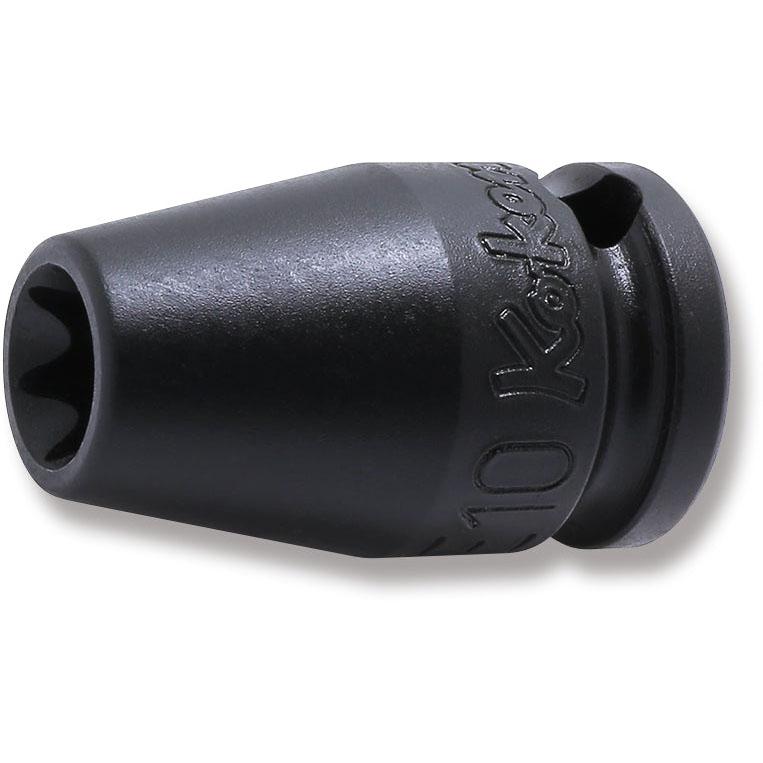 Ko-ken 13425EG-E10 3/8 Sq. Dr. Socket TORX E10  Length 32mm Magnet