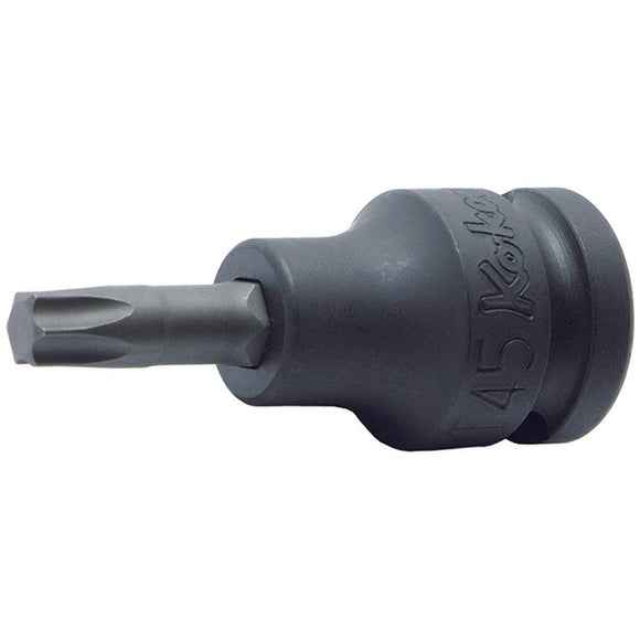 Ko-ken 14025.60-T25 1/2 Sq. Dr. Bit Socket TORX T25  Length 60mm