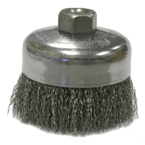 Weiler MK5114036 4" Diameter-5/8"-11 Arbor Hole - Crimped Steel Wire Cup Wheel