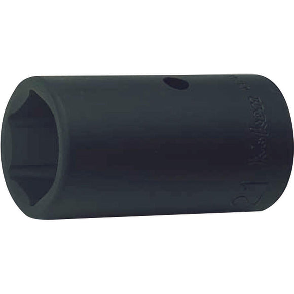 Ko-ken 14118M-19X21 1/2 Sq. Dr. Double Ended Socket  19 x 21mm 6 point Length 57mm