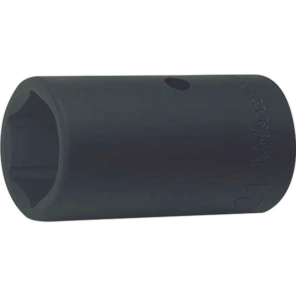 Ko-ken 14118M-19X22 1/2 Sq. Dr. Double Ended Socket  19 x 22mm 6 point Length 57mm