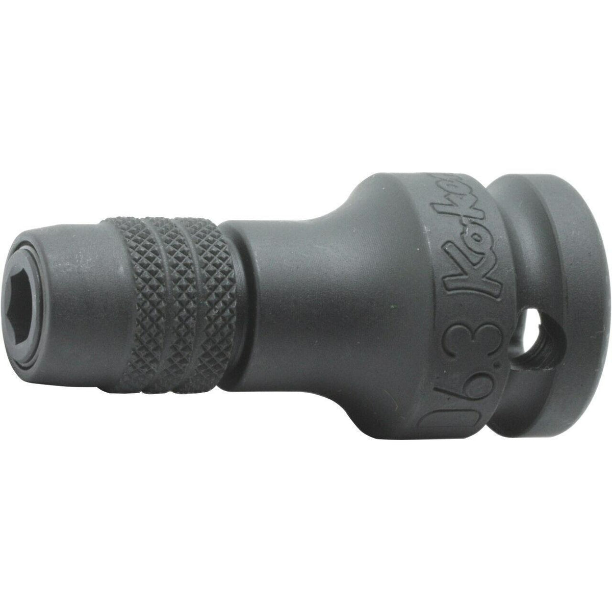 Ko-ken 14142-D6.3 1/2 Sq. Dr. Adaptor  1/4 For 1/4H Bit Length 55mm Locking Quick release