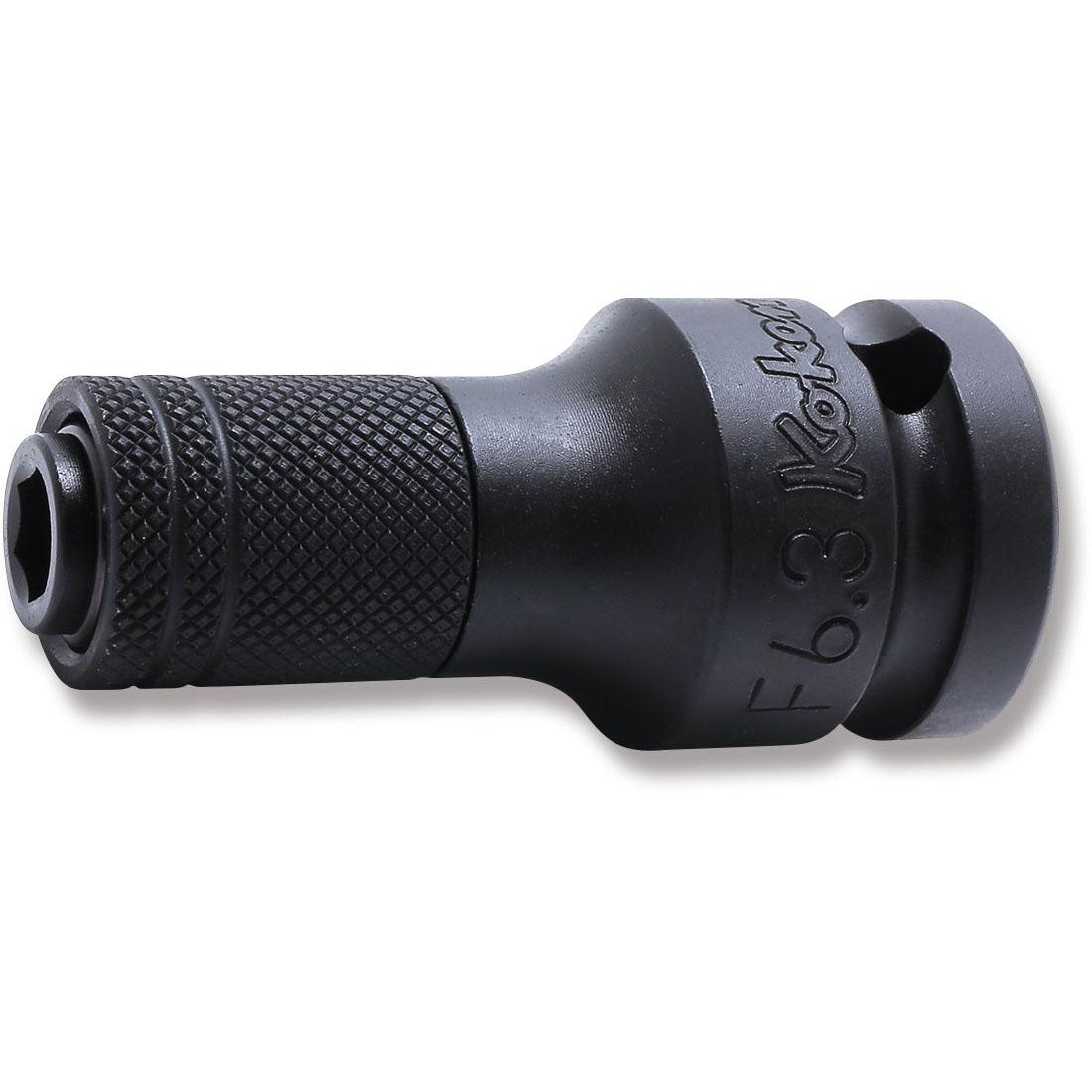 Ko-ken 14142-F6.3 1/2 Sq. Dr. Bit Holder  1/4 Hex Length 55mm Locking Quick Release