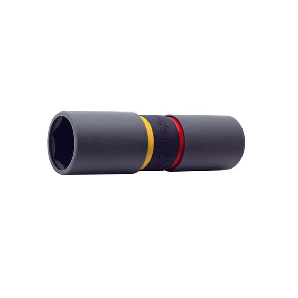 Ko-ken 14218M Wheel Nut Socket Set  19 x 21mm Double Ended  Color coded 2 pieces