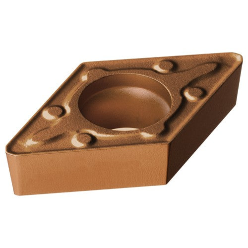 Sandvik Coromant FF87DCMX46810 DCMX 3251 WM 1115, 0.016 Corner Radius, 0.156 Thick, 3/8 Inscribed Circle, TiAlN|AlCr2O3, Turning Indexable Insert