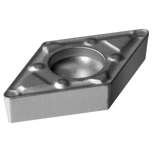 Sandvik Coromant FF87DCMX13508 DCMX 3251 WF 5015, 0.016 Corner Radius, 0.156 Thick, 3/8 Inscribed Circle, Uncoated, Turning Indexable Insert