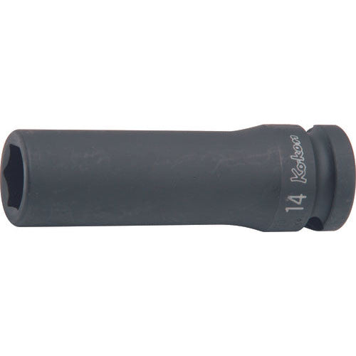 Ko-ken 14300A-9/16 1/2 Sq. Dr. Socket  9/16 6 point Length 80mm