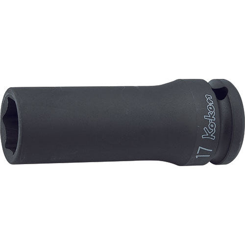 Ko-ken 14300M-17 1/2 Sq. Dr. Socket  17mm 6 point Length 80mm
