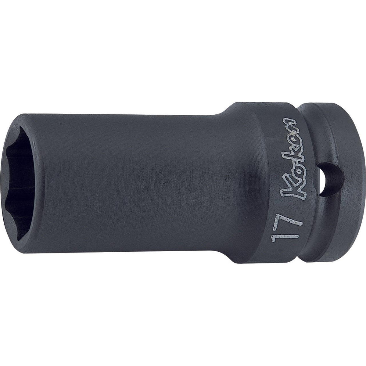 Ko-ken 14301X-15 1/2 Sq. Dr. Socket  15mm 6 point Length 60mm Thin walled