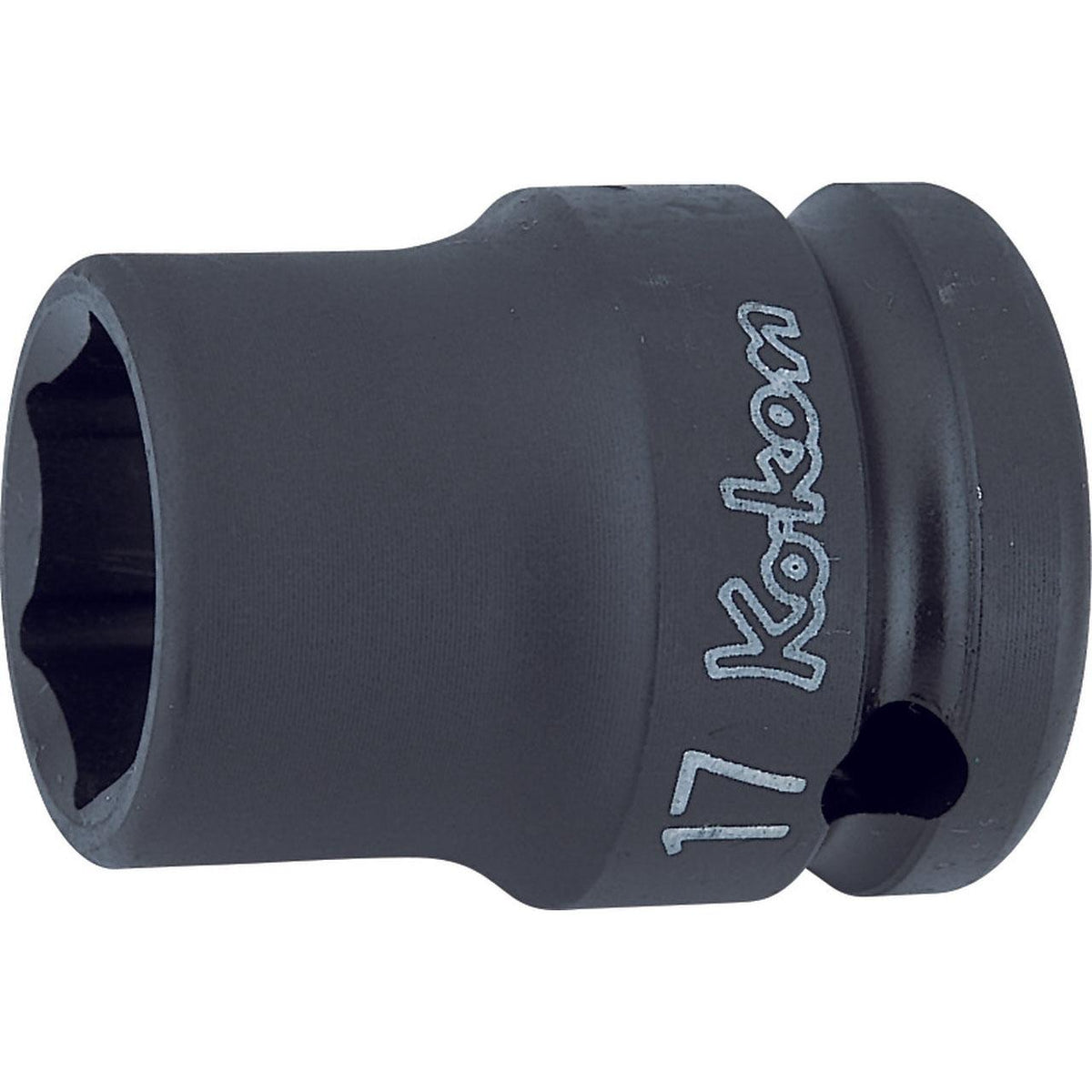 Ko-ken 14401M-19 1/2 Sq. Dr. Socket  19mm 6 point Length 38mm Thin walled