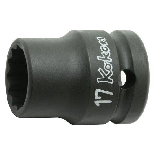 Ko-ken 14406M-31 1/2 Sq. Dr. Socket  31mm 12 point Length 42mm Thin walled