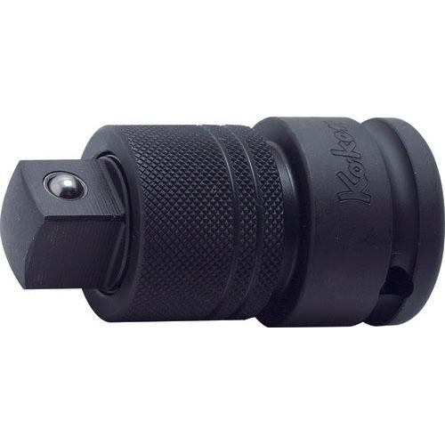 Ko-ken 15555AL 5/8 Sq. Dr. Locking Adaptor  5/8 Square Length 70mm Locking Quick Release