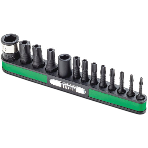 Titan KP8216039 13 Piece Impact Star Bit Set