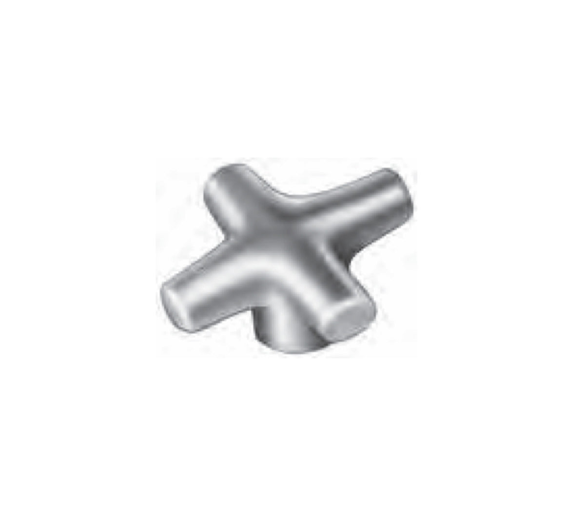JERGENS KNOB, HAND, CAST IRON 10MM - 16364