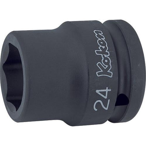 Ko-ken 16401M-21 3/4 Sq. Dr. Socket  21mm 6 point Length 50mm Thin walled