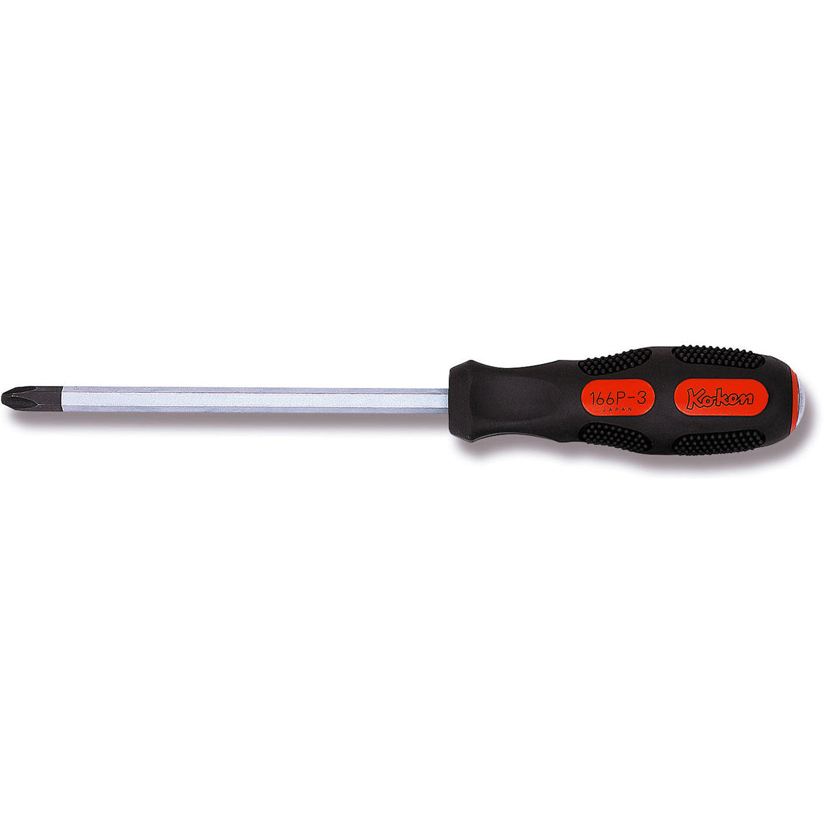 Ko-ken 166P-3 Screwdriver  PH3  Length 270mm Blade Through type
