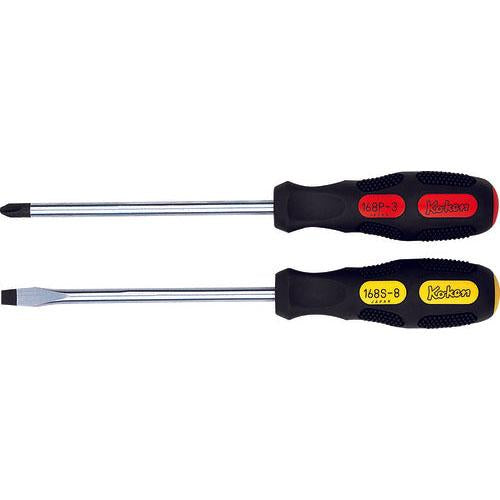 Ko-ken 168S-6 Screwdriver Slotted 6mm  Length 210mm