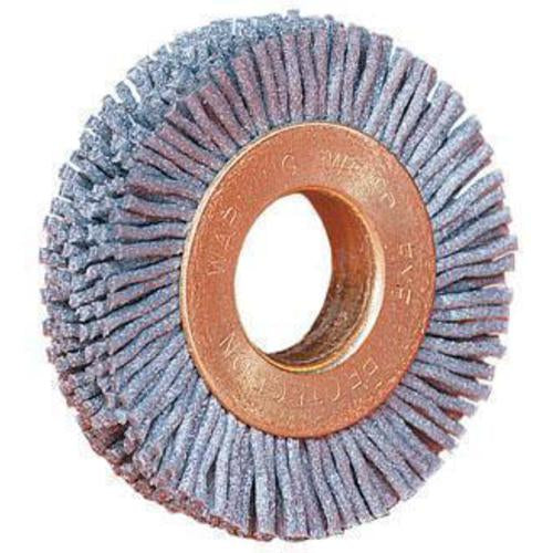 Weiler MK5117557 21/2" Diameter - Small Diameter Wheel Brush - 0.035"/80 Grit - 5/8" Arbor