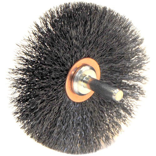 Weiler MK5117615 3" Diameter - Crimped Steel Wire Confle x Brush