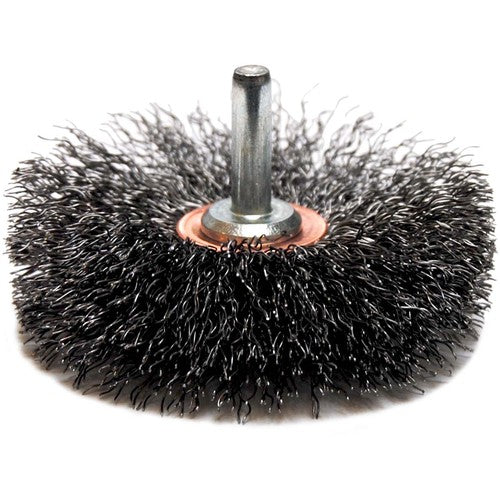Weiler MK5117616 3" Diameter - Crimped Steel Wire Confle x Brush