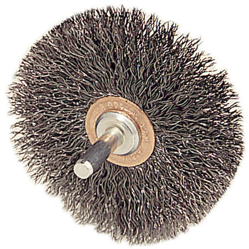 Weiler MK5117617 3" Diameter - Crimped Steel Wire Confle x Brush