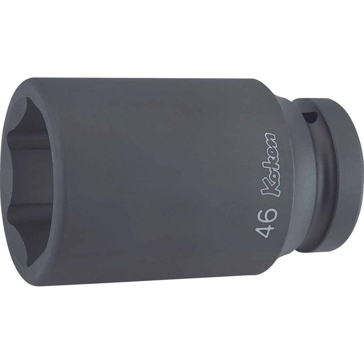 Ko-ken 18301M-19 1 Sq. Dr. Socket  19mm 6 point Length 108mm Thin walled