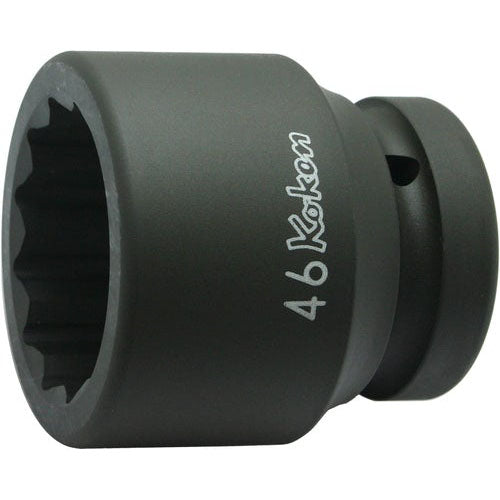 Ko-ken 18405A-1.1/8 1 Sq. Dr. Socket  1.1/8 12 point Length 57mm