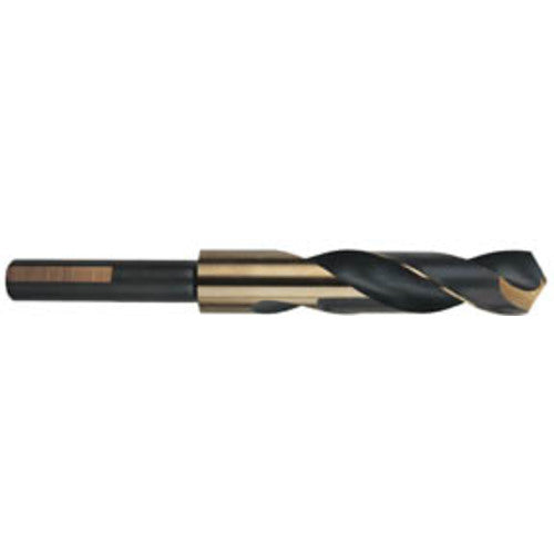 Morse Cutting Tools MT5719038 5/8" HSS-1/2" (Reduced) Shank Drill-118° Standard Point Series/List #1424S