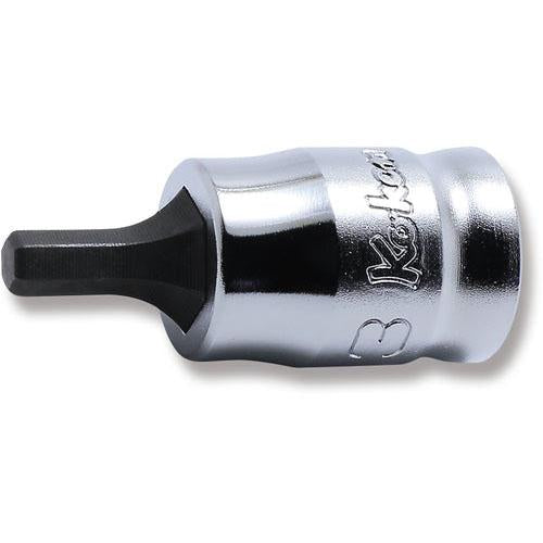 Ko-ken 2010MZ.25-3 1/4 Sq. Dr. Bit Socket  3mm 6 point Length 25mm Z-series