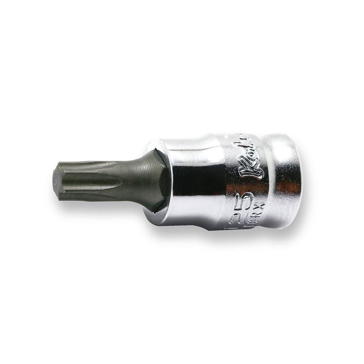 Ko-ken 2025Z.28-T30 1/4 Sq. Dr. Bit Socket TORX T30  Length 28mm Z-series