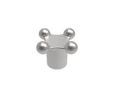 JERGENS KNOB, HAND, 1/2-13 ALUMINUM - 21120