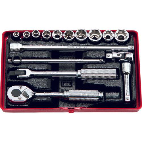 Ko-ken 2250A 1/4 Sq. Dr. Socket set      16 pieces