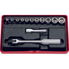 Ko-ken 2262M 1/4 Sq. Dr. Socket set   6 point   13 pieces